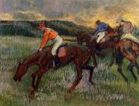 Degas, Edgar - Three Jockeys